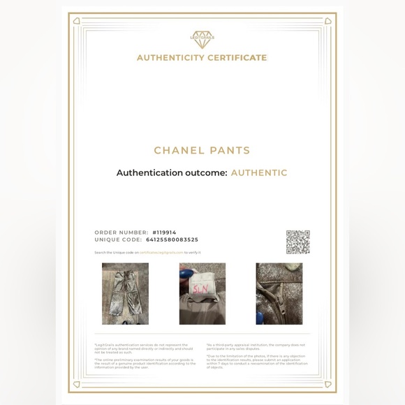 Vintage Chanel 1999 Fall Runway Suede Metallic Sparkle Wide Leg Pants with Tag - Picture 13 of 13
